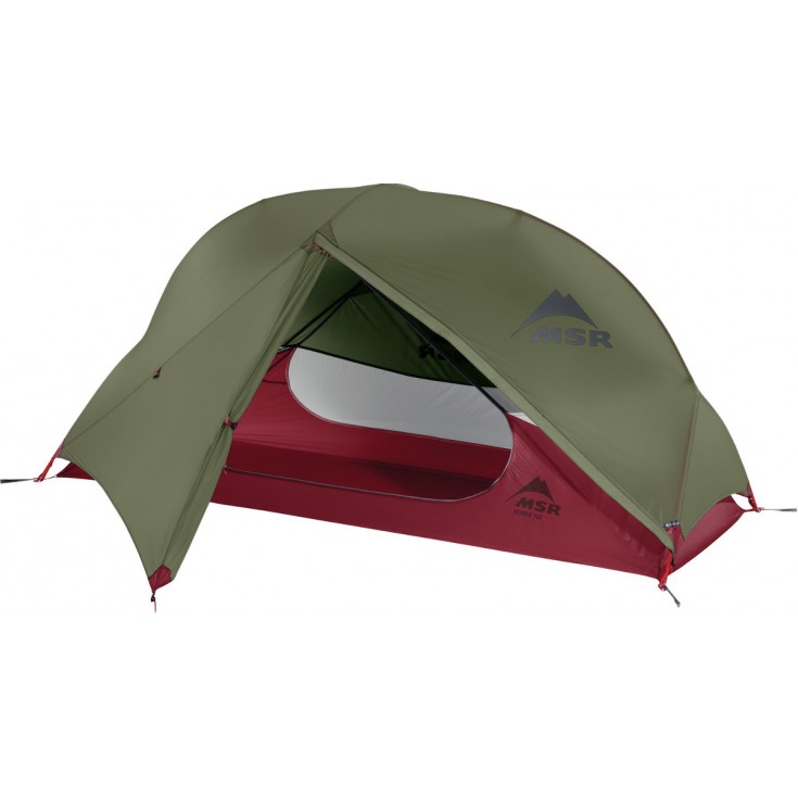 Tente De Randonnee Hubba Nx 1p Verte Msr Gear Europe 21 Montania Sport