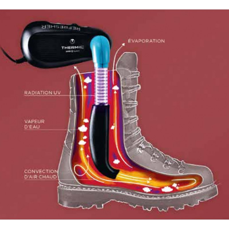 Thermic Thermic Dryer + (EU) Sèche-chaussures : Snowleader