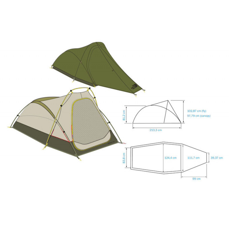 the north face tadpole dl 2 tent
