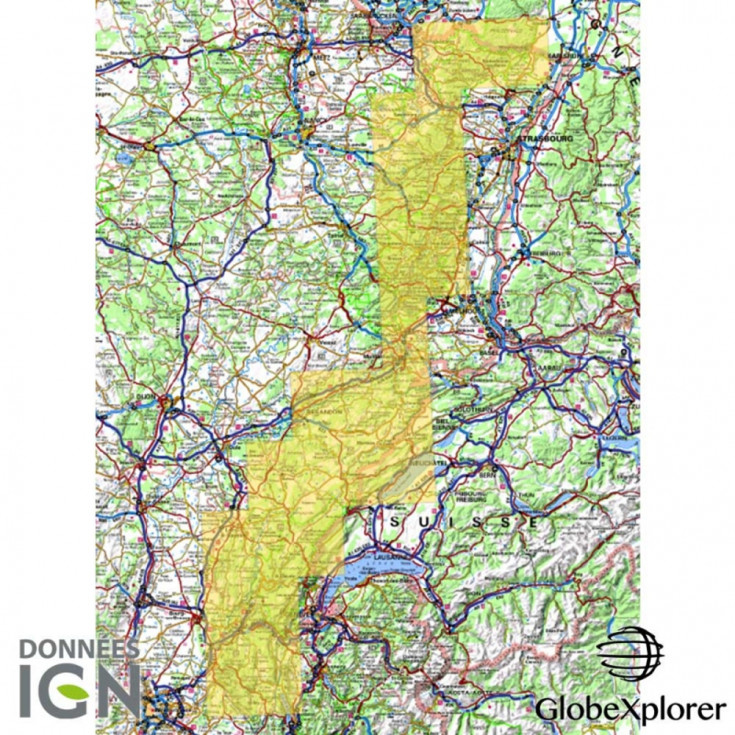 Cartes Numeriques Ign Pack Jura Vosges Globexplorer Montania Sport