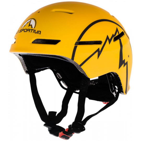 Casque Ski de rando double norme COMBO HELMET jaune La Sportiva