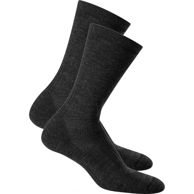 Chaussettes Laine Mérino homme HIKE MEDIUM jet Icebreaker ...