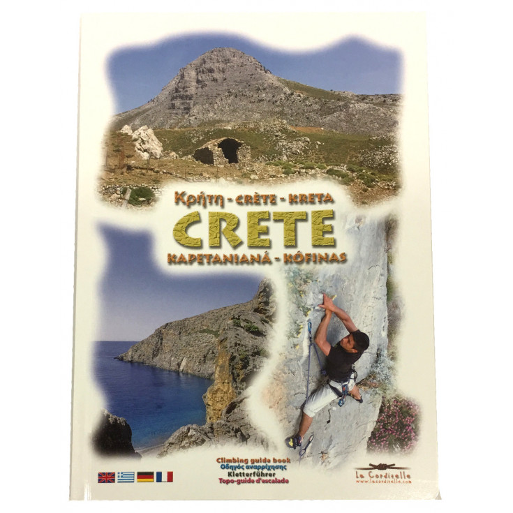 Livre Topo Escalade Crete Kapetaniana Kofinas Philippe Bugada La Corditelle