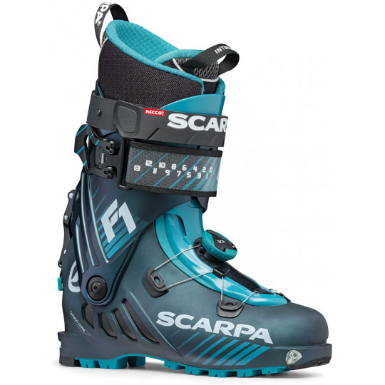 Chaussure ski de rando Scarpa F1 bleu-ottanio 2024