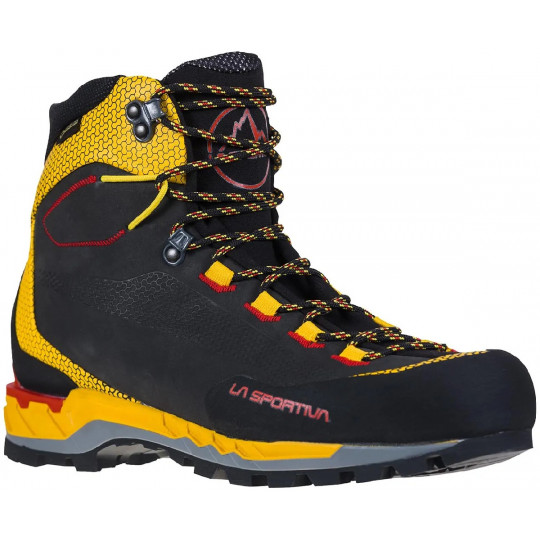 Chaussure TRANGO TECH LEATHER GTX black-yellow La Sportiva