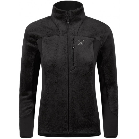 Polaire femme NORDIC FLEECE 2 JACKET WOMAN noire Montura