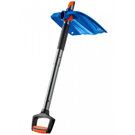 Pelle à neige-pioche KODIAK 3,1L bleu-orange Ortovox