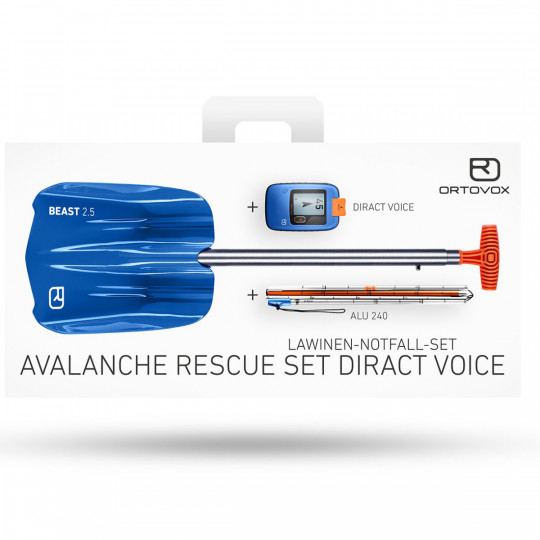 Pack DVA PELLE SONDE RESCUE SET DIRACT VOICE Ortovox