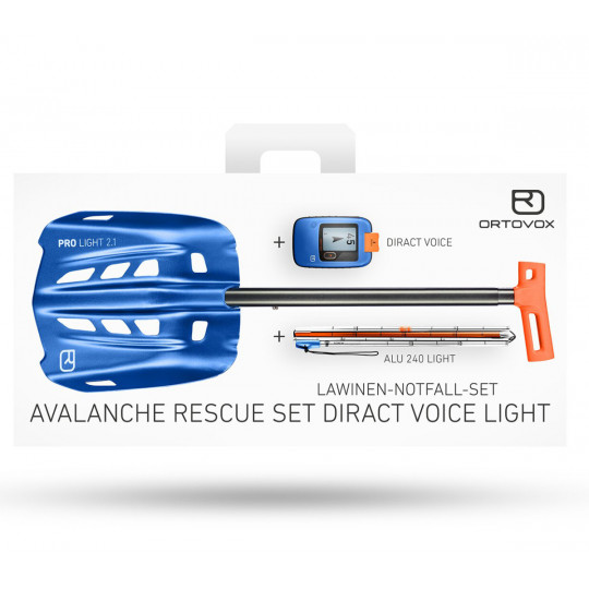 Pack DVA PELLE SONDE RESCUE SET DIRACT VOICE LIGHT Ortovox