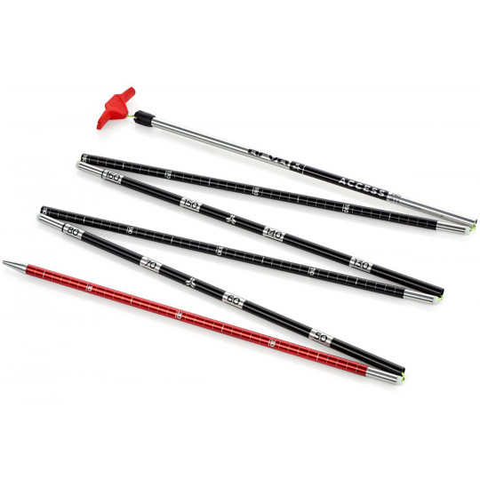 Sonde avalanches ACCESS 240 noir-rouge 190g Arva Equipment