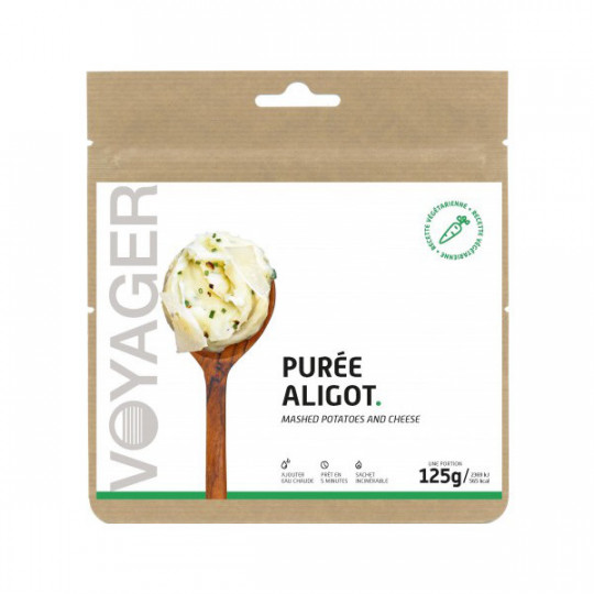 Repas Lyophilisé Purée Aligot 125g - 565 Kcal - Voyager Nutrition