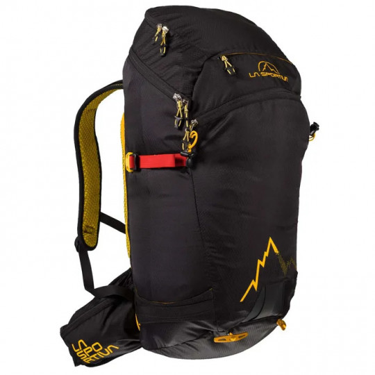 Sac à dos ski de rando SUNLITE 40 Backpack noir-jaune La Sportiva 2025