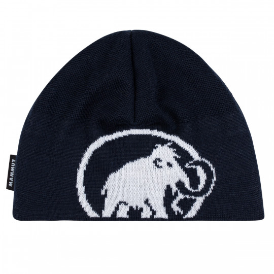 Bonnet TWEAK LOGO BEANIE bleu-marine Mammut