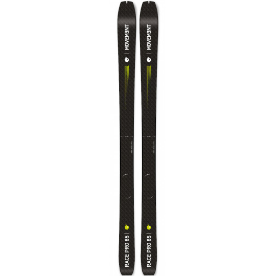 Ski de rando léger RACE PRO 85 noir-jaune Movement 2023