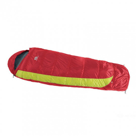 Sac de couchage enfant KIKI DOWN 125-145cm +7°C/+3°C red-lime SirJoseph 2024