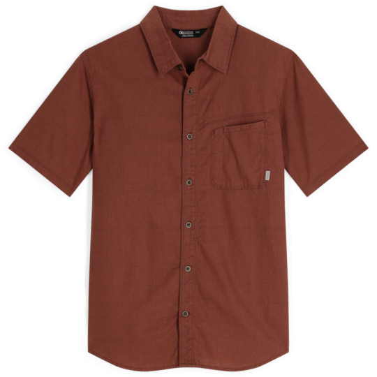 Chemise chanvre et coton biologique WEISSE SHIRT brick Outdoor Research