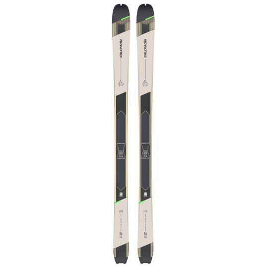 Ski de rando MTN 86 CARBON beige-vert Salomon 2025