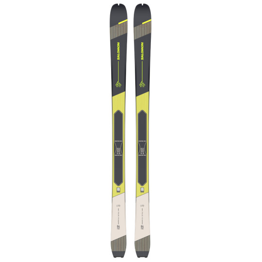 Ski de rando MTN 84 PURE jaune Salomon 2025