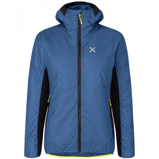 Doudoune à capuche femme synthétique EIGER JACKET WOMAN 8770F deep-blue Montura