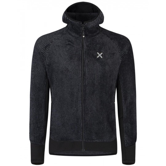 Polaire à capuche REMIX FLEECE JACKET 92 charcoal-grey Montura