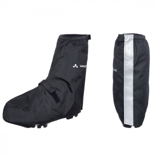 Sur-chaussure imperméable vélo BIKE GAITER SHORT noire Vaude 2024