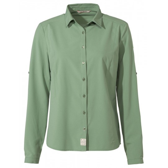 Chemise respirante manches longues femme Women's ROSEMOOR LS SHIRT IV 366-willow-green Vaude