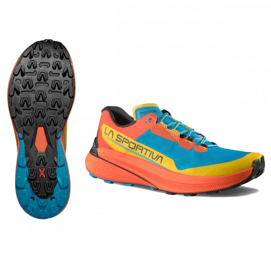 Chaussure Trail Running PRODIGIO bleu-orange La Sportiva 