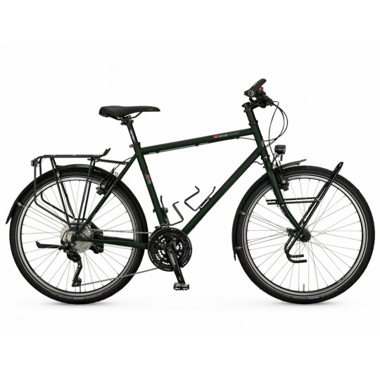 Vélo Trekking VSF TX-400 Shimano CUES 22 speed / HS33 olive-noir FAHRRADmanufaktur