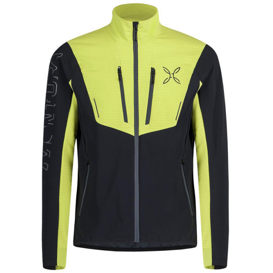 Veste Softshell hybride SKI STYLE anthracite-lime Montura