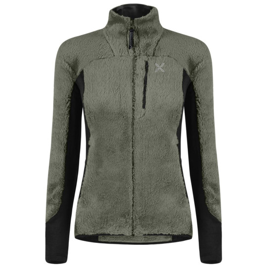 Polaire full-zip femme NORDIC FLEECE 2 JACKET WOMAN 49 sage-green Montura