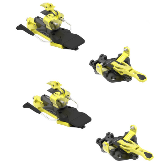 Fixation ski de rando avec freins-skis RAIDER 13 EVO yellow ATK Bindings 2025