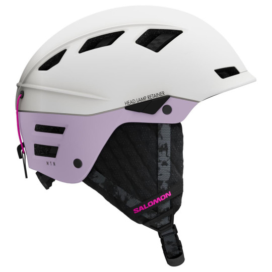 Casque ski triple-norme MTN LAB blanc-violet Salomon 25