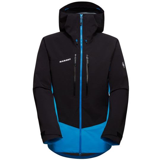 Veste imperméable homme TAISS PRO HS Hooded 3L Jacket noir-bleu Mammut 25