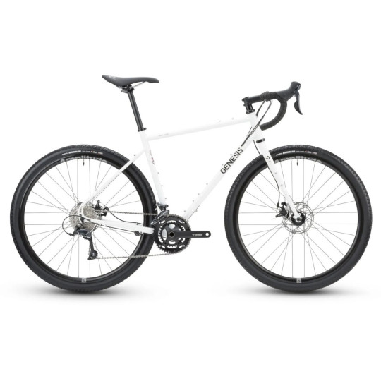 Vélo Gravel CROIX DE FER 10 blanc GENESIS Bikes 2025