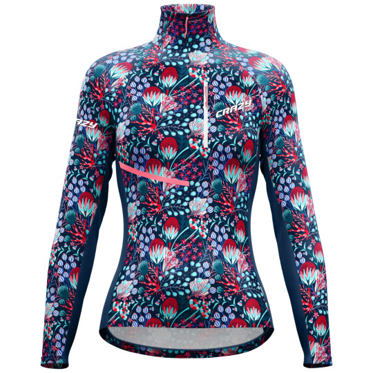 Veste ski alpi race femme FALLS PRINT leila-blue CRAZY IDEA 2025