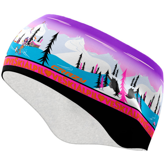 Bandeau ski de rando-trail FAST CUT BAND THERMO selfie CRAZY IDEA 2025