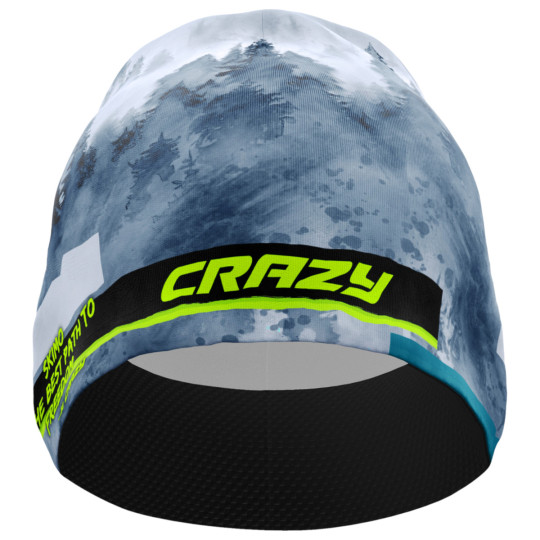 Bonnet homme ski de rando-trail CAP SPIRE THERMO pine-tree CRAZY IDEA 2025