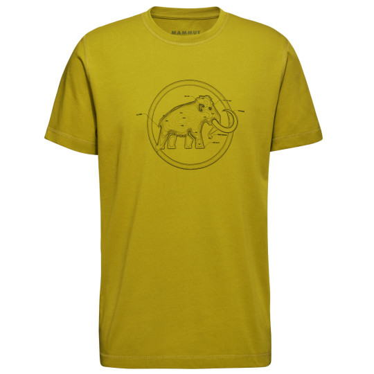 Tee-shirt 100% coton bio homme CORE T-SHIRT LINES aura Mammut 2025