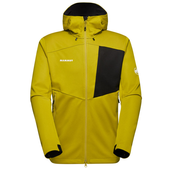 Veste Softshell à capuche homme ULTIMATE VII SO Hooded Jacket aura-black Mammut 2025