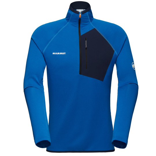 Micro-polaire 1/2 zip homme AENERGY LIGHT ML HALF ZIP PULL azurite-blue Mammut 2025