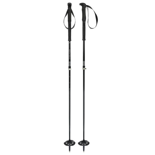 Bâtons 2 brins réglables CRUX CARBON SKI TOURING POLE noir HEAD 2025