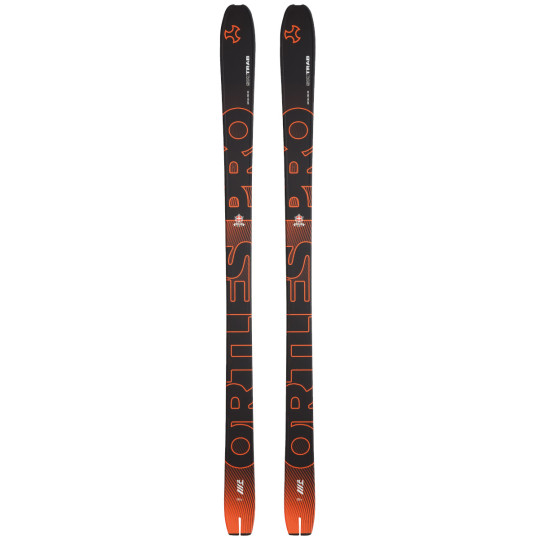 Ski de rando léger ORTLES PRO 85 noir-orange SkiTrab 2025