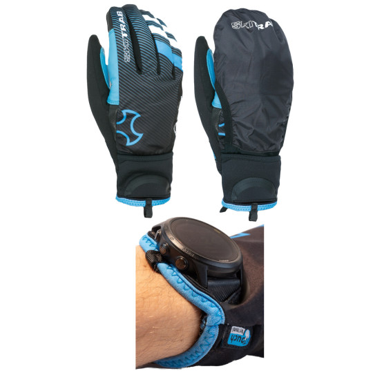 Gants ski-alpinisme GARA AERO bleu SkiTrab 2025