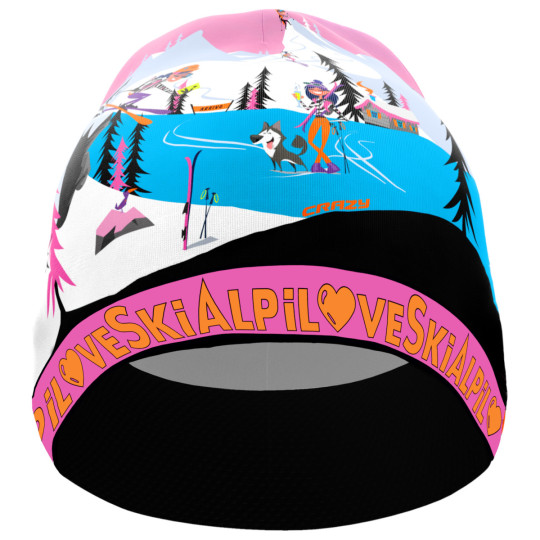 Bonnet femme ski de rando-trail CAP SPIRE THERMO WOMAN selfie CRAZY IDEA 2025