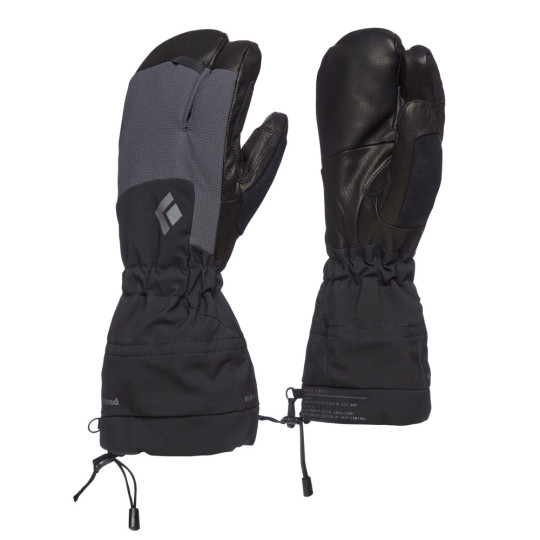 Gants chauds 3 doigts SOLOIST FINGER GLOVES noir Black Diamond 2025