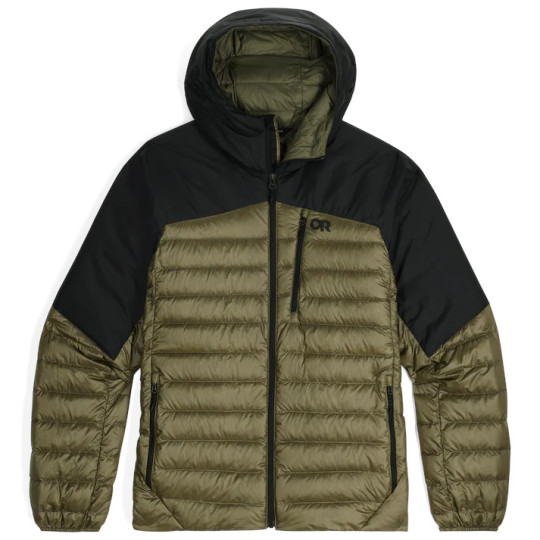 Doudoune Montagne homme HELIUM DOWN HOODIE ranger-green Outdoor Research 2025