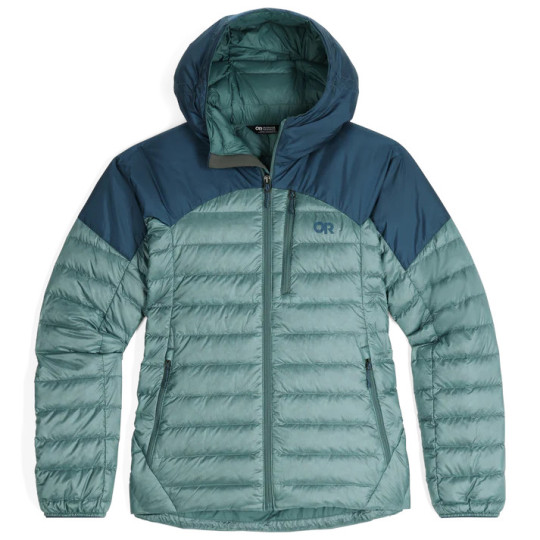 Doudoune Montagne femme HELIUM DOWN HOODIE WOMEN neptune-harbor Outdoor Research