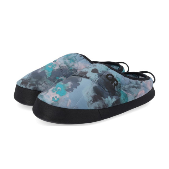 Chaussons femme bivouac/refuge/expédition SLIP-ON TUNDRA AEROGEL WOMAN nimbus-watercolor Outdoor Research