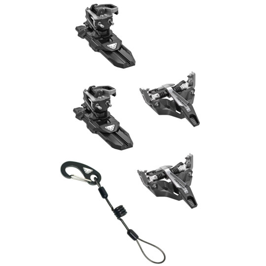 Fixation ski de rando SEVEN SUMMIT BINDING black-silver Dynafit 2025 (avec leash)