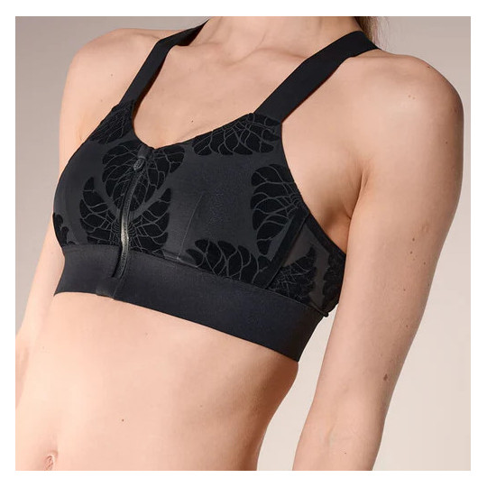 Soutien-gorge de sport femme BRA 91 noir HÄSTKO